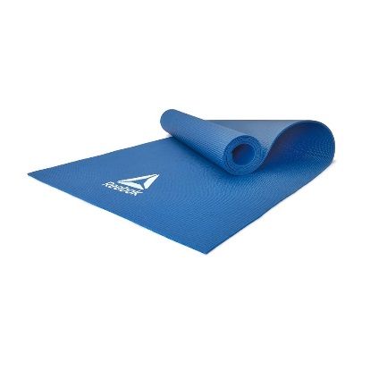 RAYG-11022BL	Тренировочный коврик (мат) для йоги Reebok синий 4мм
